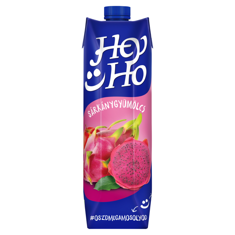 Hey-Ho gyümölcsital 1 l sárkánygyümölcs 20%