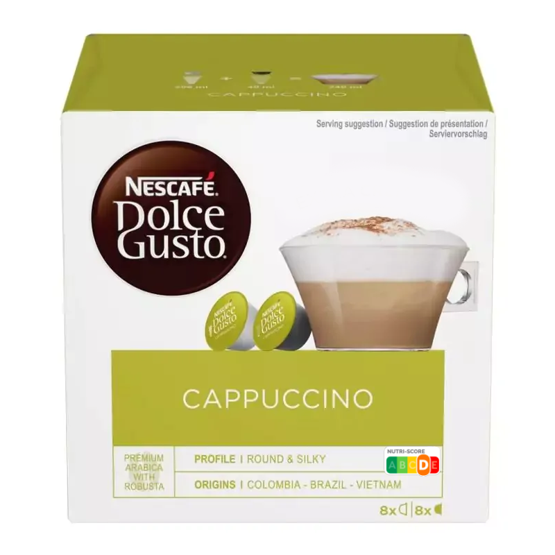 Nescafé Dolce Gusto kávékapszula 16 db cappuccino