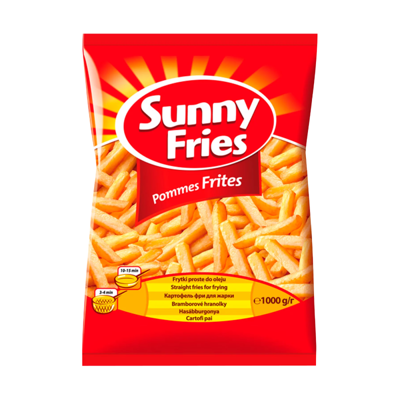 Sunny Fries fagyasztott hasábburgonya 1 kg
