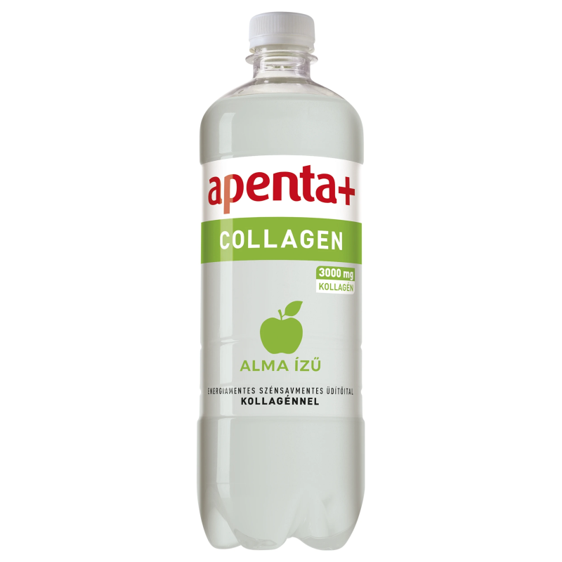 Apenta+ Collagen szénsavmentes üdítő 0,75 l alma ízű