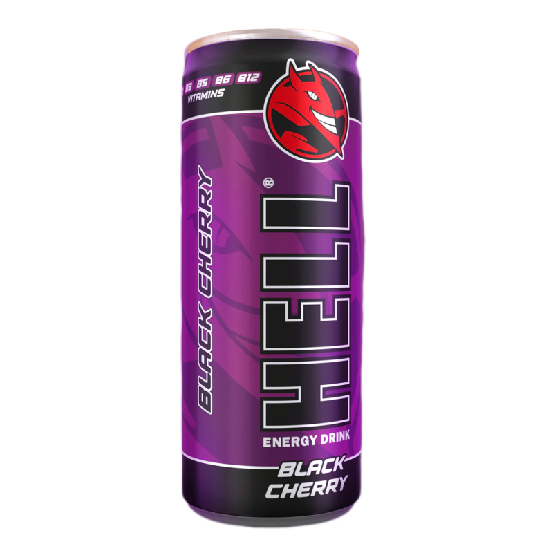Hell energiaital 250 ml black cherry
