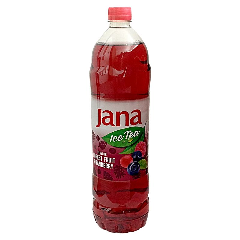 Jana Ice Tea 1,5 l erdei gyümölcs-áfonya és vegyes gyümölcs ízesítésű