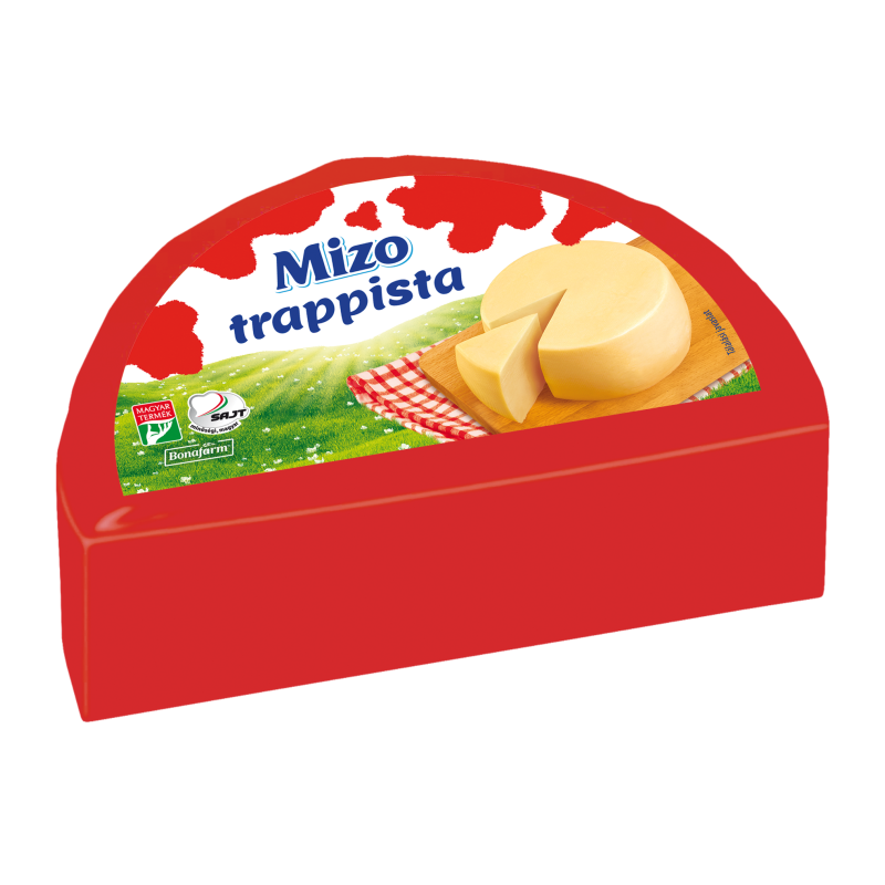 Mizo Trappista sajt 3 hetes érlelésű (Kb. 650 g-700 g)