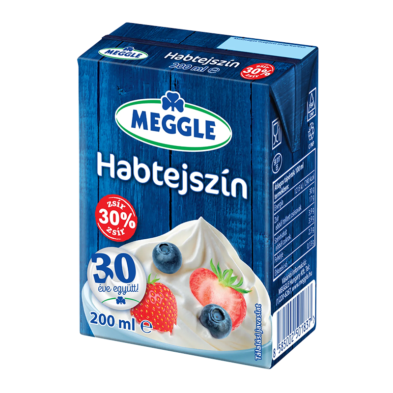 Meggle UHT habtejszín 200 ml 30%
