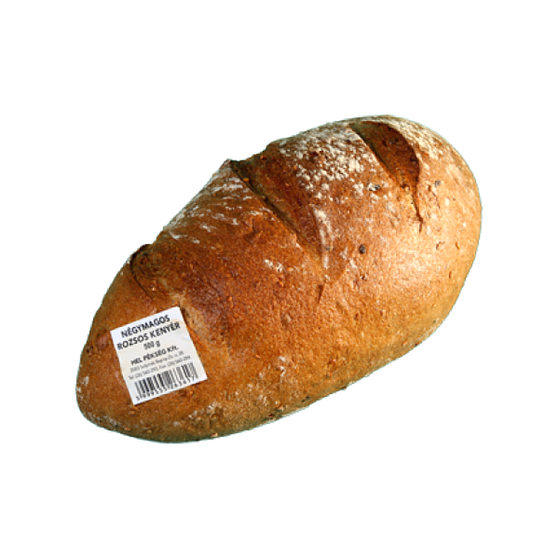 Hel Négymagos rozsos kenyér 500 g