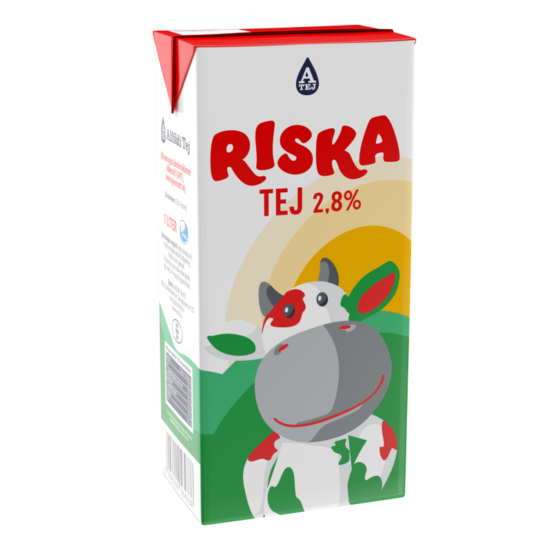 Riska UHT tartós tej 1 l 2,8%