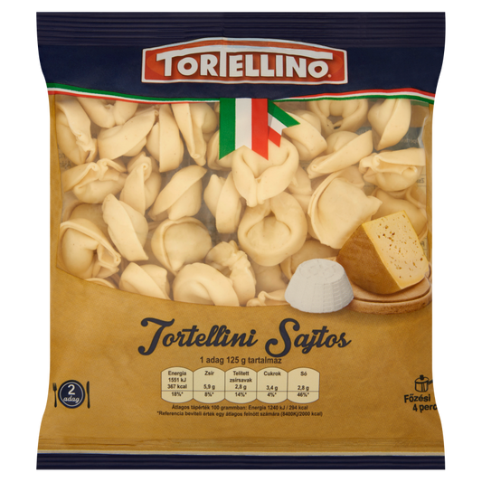 Tortellino Tortellini Friss töltött tészta 250 g sajtos