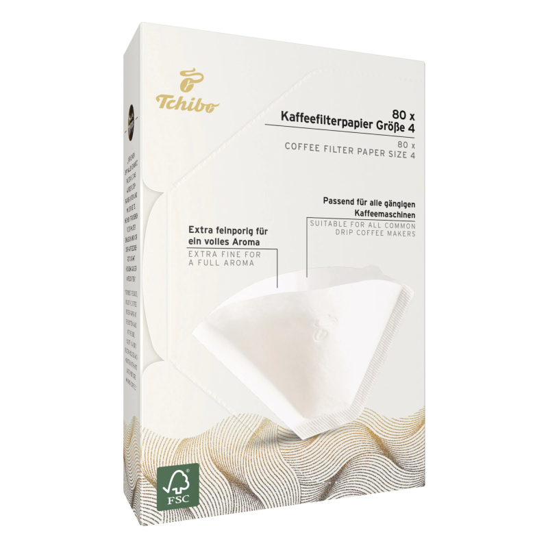 Tchibo kávéfilter 80 db 4-es méretű