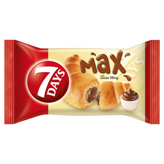 7 Days Max croissant 80 g kakaós töltelékkel
