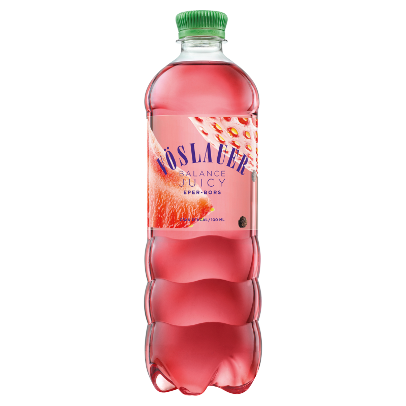 Vöslauer Balance szénsavas ásványvíz 750 ml eper-bors