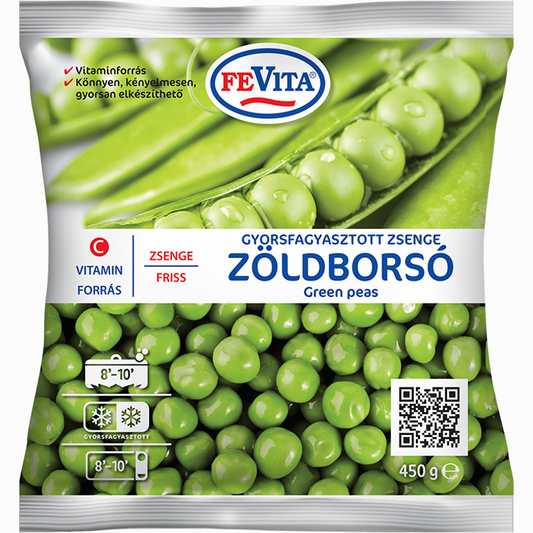 FeVita fagyasztott zsenge zöldborsó 450 g