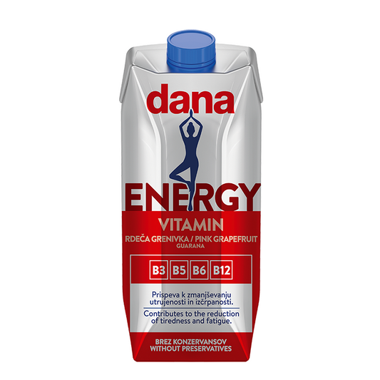 Dana szénsavmentes vitamin víz 0,75 l Energy