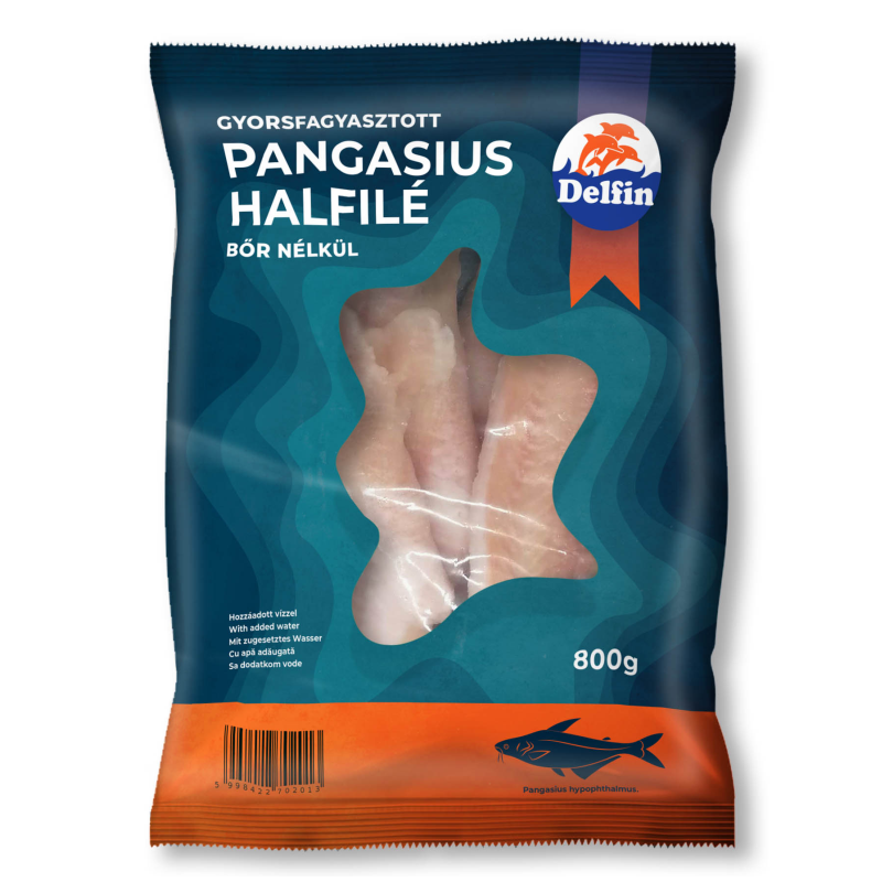 Delfin fagyasztott halfilé 800 g