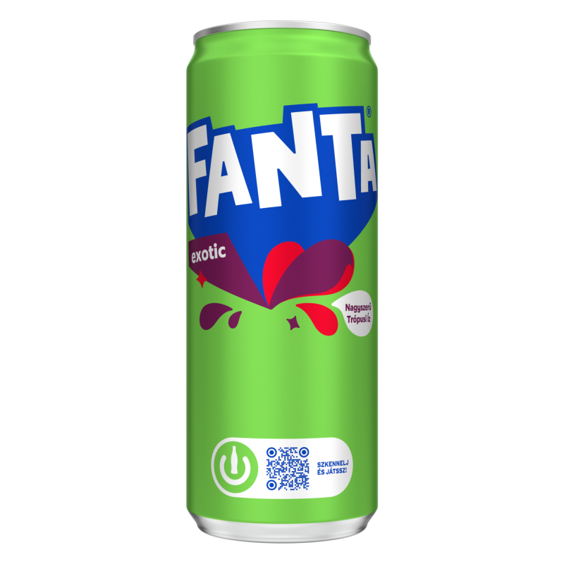 Fanta Exotic szénsavas üdítőital 0,33 l dobozos