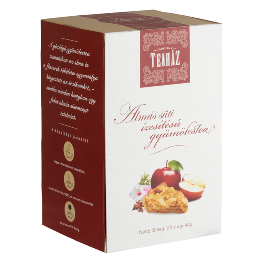 Gárdonyi Teaház gyümölcstea 20x2 g filteres, almás süti ízesítésű