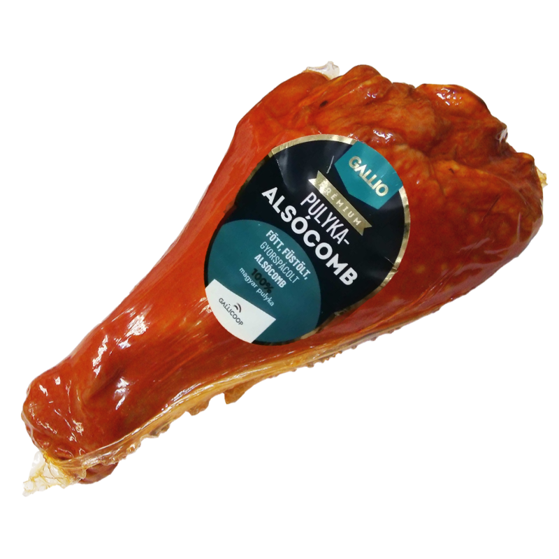 Gallio Prémium pácolt füstölt-főtt pulyka alsócomb (kb.: 1 kg)