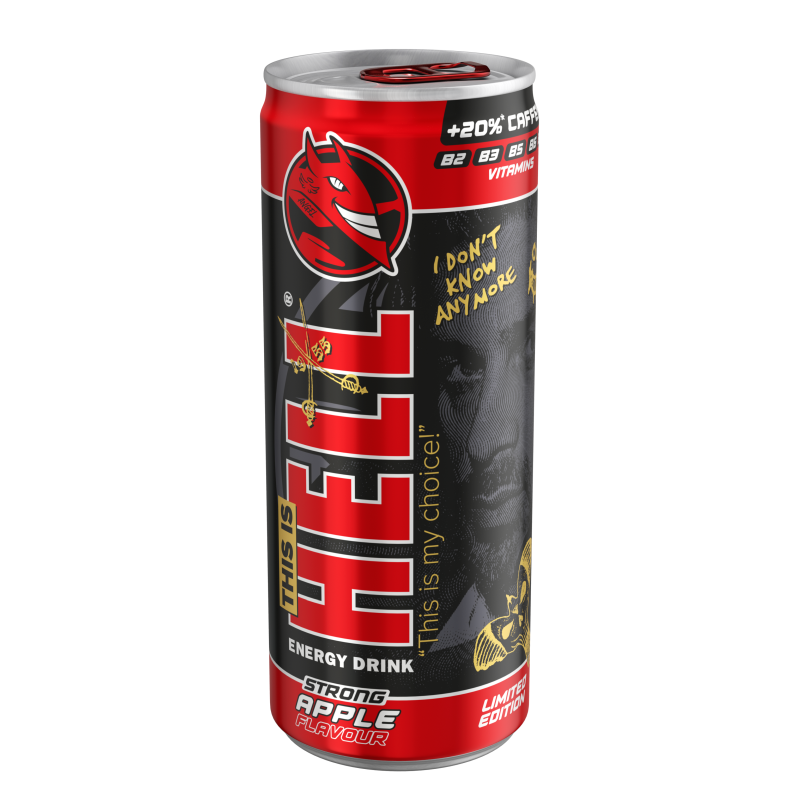 Hell energiaital 250 ml strong apple