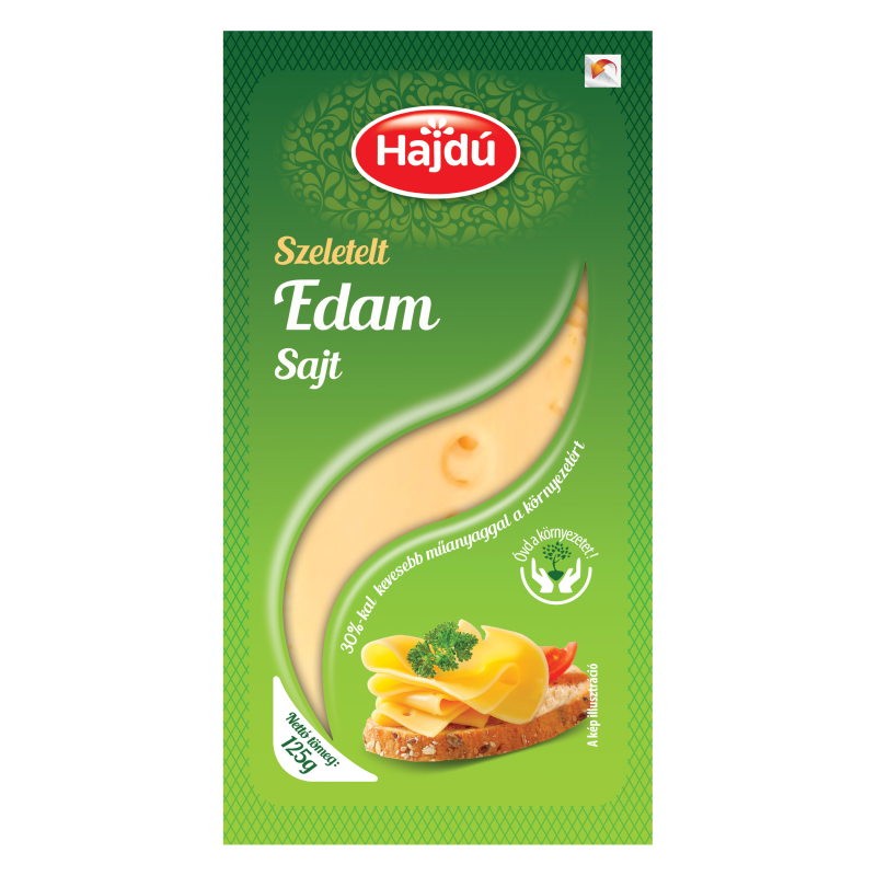 Hajdú Edami szeletelt sajt 125 g