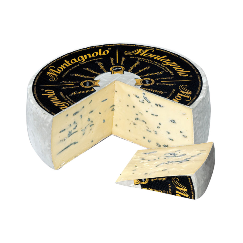 Käserei Montagnolo kékpenészes tortasajt 70% (kb.: 2 kg)