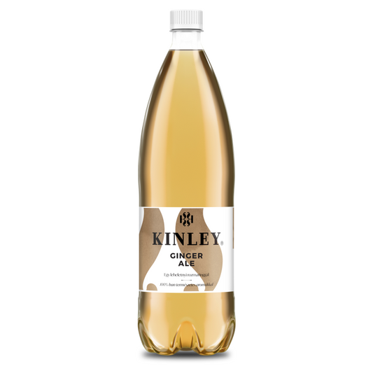 Kinley Ginger Ale gyömbérízű szénsavas üdítőital 1,5 l leheletnyi rozmaringgal