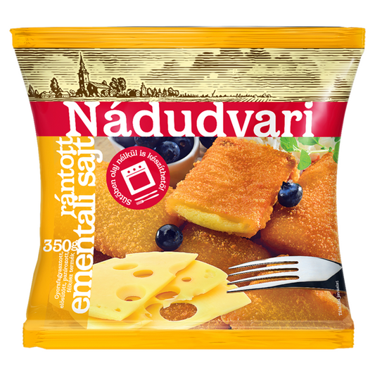 Nádudvari rántott ementáli sajt 350 g fagyasztott