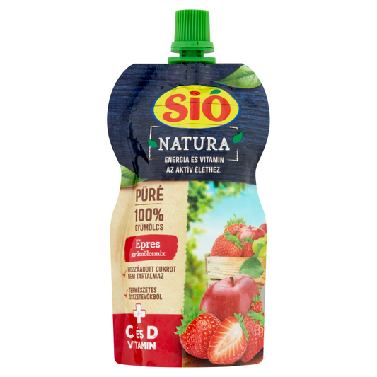 Sió Natura epres gyümölcsmix püré 120 g 100%