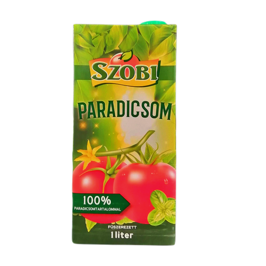Szobi fűszerezett paradicsomlé 1 l 100% paradicsomtartalommal