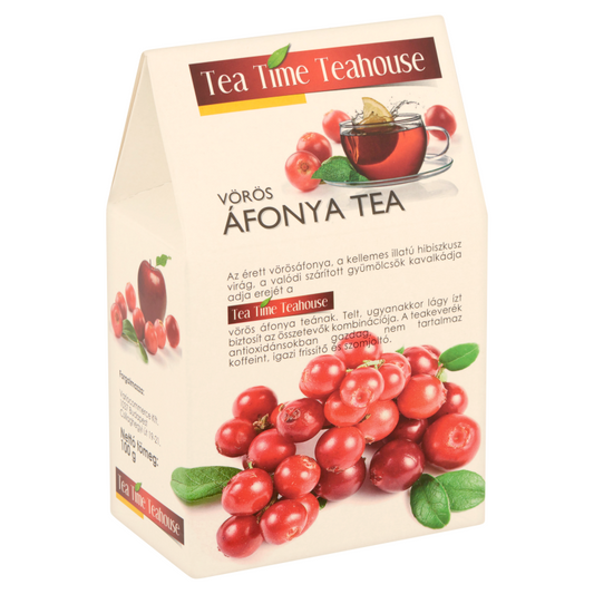 Tea Time Teahouse vörös áfonya tea 100 g