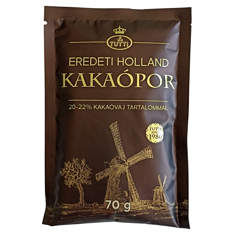 Tutti eredeti holland kakaópor 70 g 20-22% kakaóvajjal