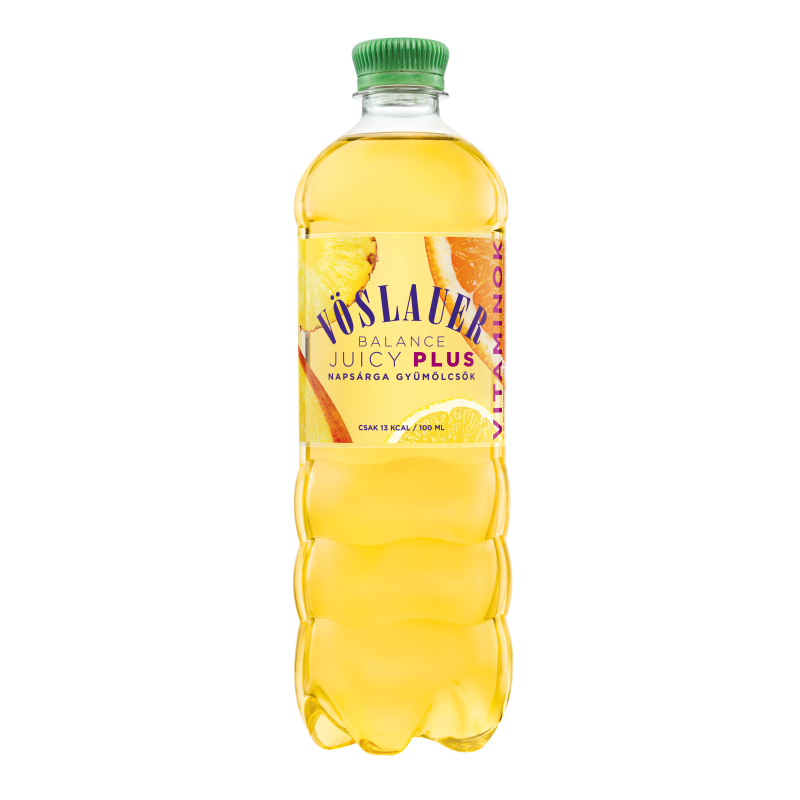 Vöslauer Balance Juicy Plus 750 ml napsárga gyümölcsök