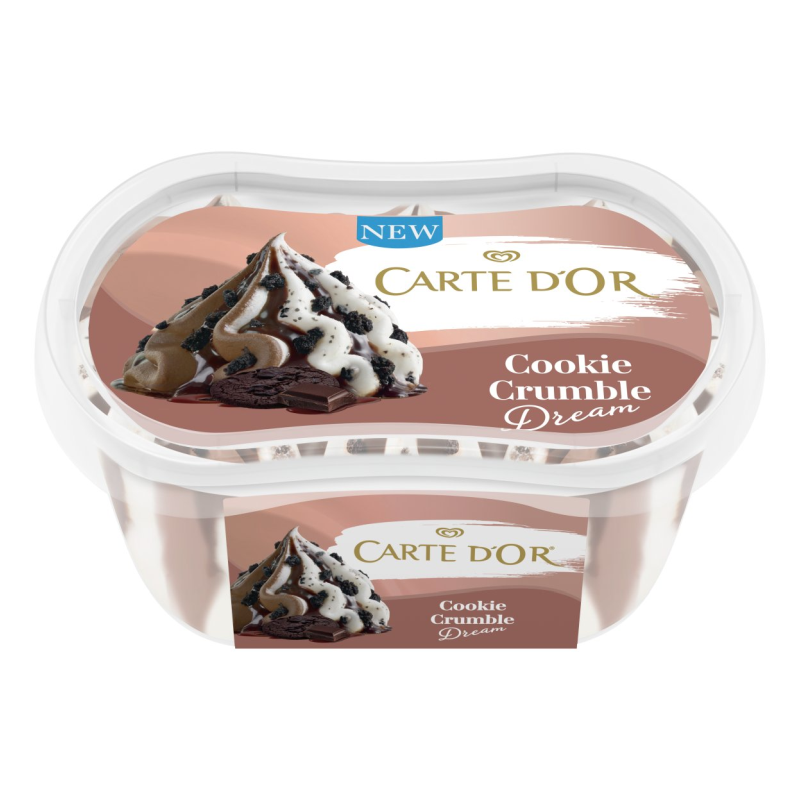 Carte d'Or jégkrém 200 ml keksz ízű és csokoládés