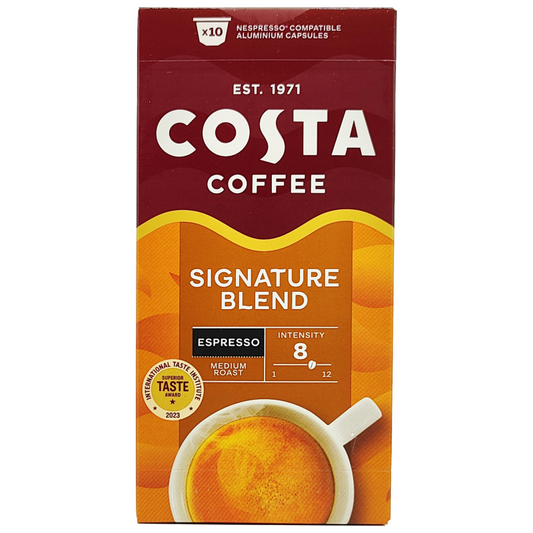 Costa Coffee Signature Blend Espresso kávékapszula 10 db Nespresso® kávégép kompatibilis termék