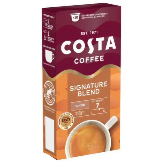 Costa Coffee Signature Blend Lungo kávékapszula 10 db Nespresso® kávégép kompatibilis termék