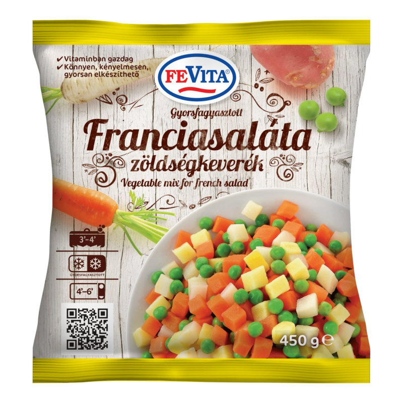 FeVita fagyasztott franciasláta alap 450 g