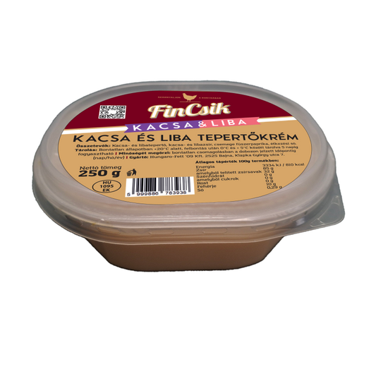 FinCsik kacsa és liba tepertőkrém 250 g
