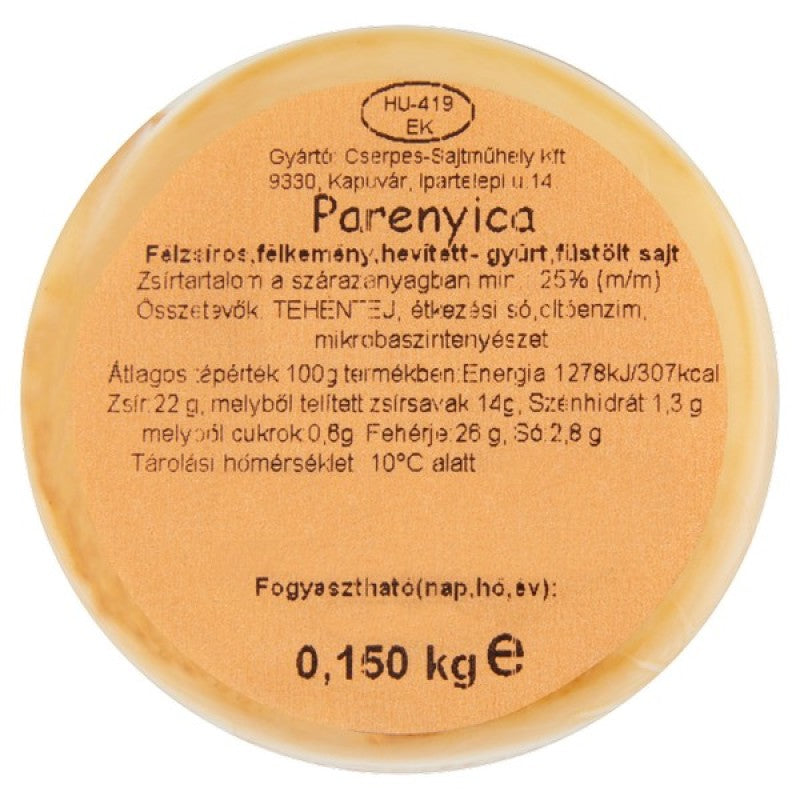 Cserpes parenyica sajt 150 g