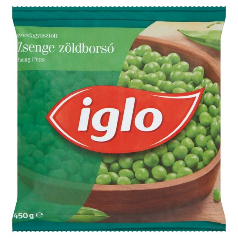 Iglo fagyasztott zsenge zöldborsó 450 g