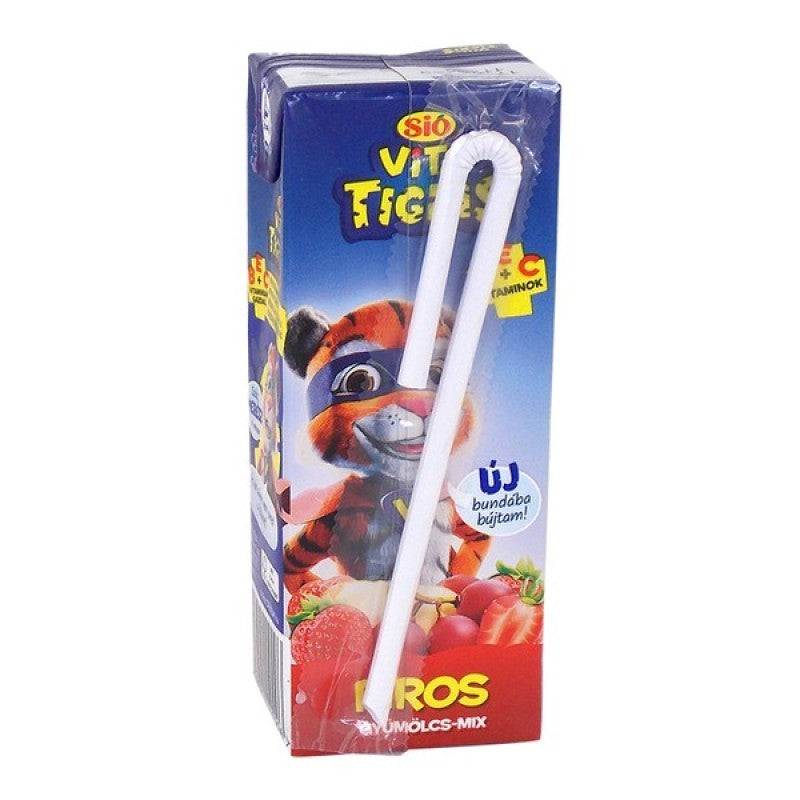 Sió Vitatigris gyümölcsital 0,2 l piros gyümölcs-mix