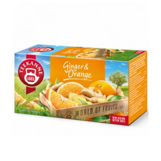 Teekanne gyümölcstea 20x2,25 g narancs és gyömbér