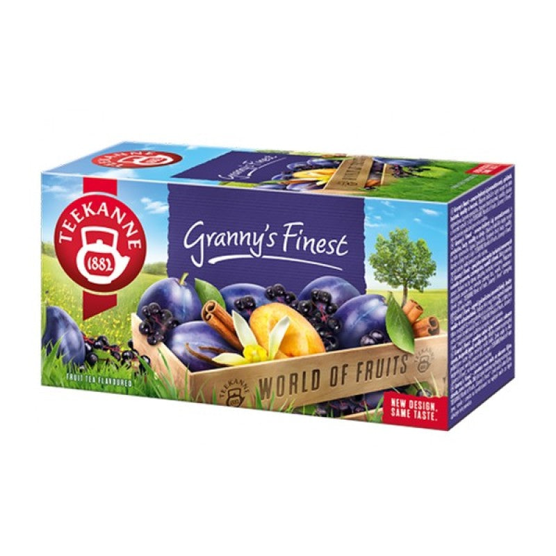 Teekanne gyümölcstea 20x2,5 g Granny's Finest