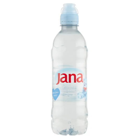 Jana természetes ásványvíz 0,5 l szénsavmentes, sportkupakos