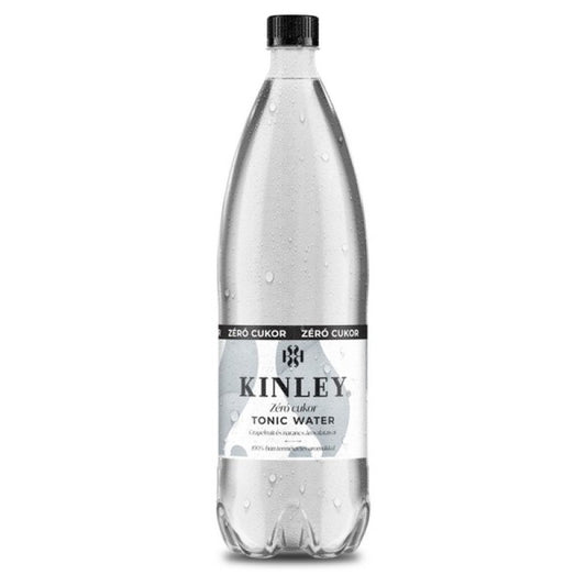Kinley Tonic Zéro cukor szénsavas üdítőital 1,5 l grapefruit és narancs árnyalataival