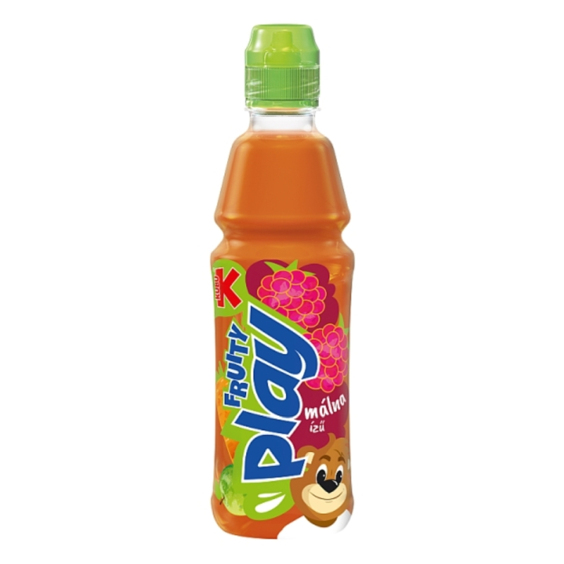 Kubu Fruity Play ital 0,4 l málna ízű