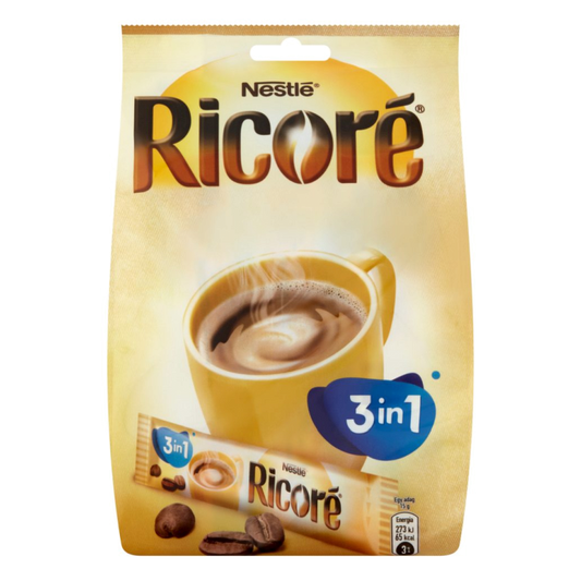 Nestlé Ricoré 3in1 instant kávékeverék cikóriával 10x15 g cukorral