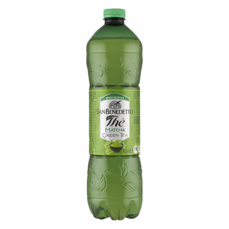 San Benedetto matcha zöld tea ízű üdítőital 1,5 l cukorral és édesítőszerrel