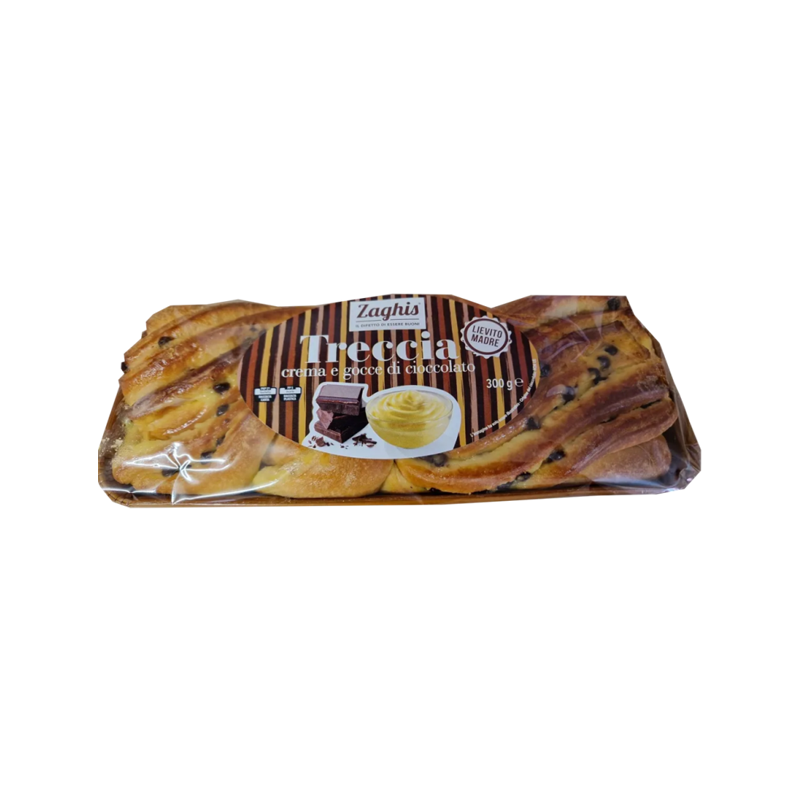 Zaghis kalácsfonat vaníliakrémmel és csokidarabokkal 300 g