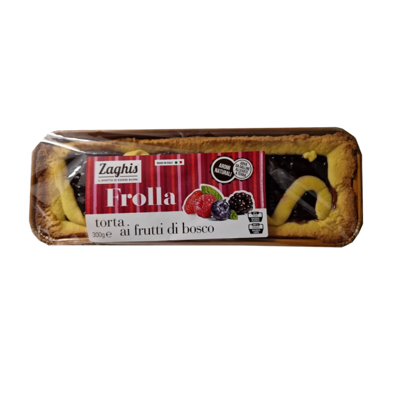 Zaghis Frolla erdei gyümölcsös linzertorta 300 g