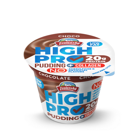 Zvolensky High Pro puding kollagénnel 200 g csokoládé ízzel